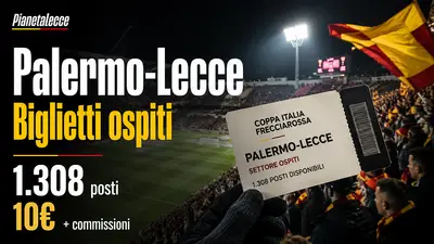biglietti palermo lecce