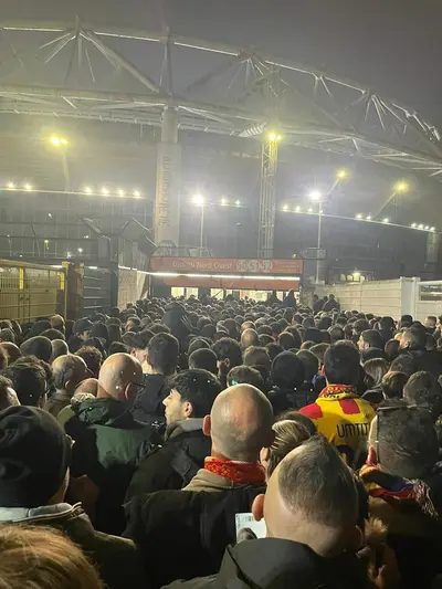 Tifosi del Lecce Stadio Olimpico