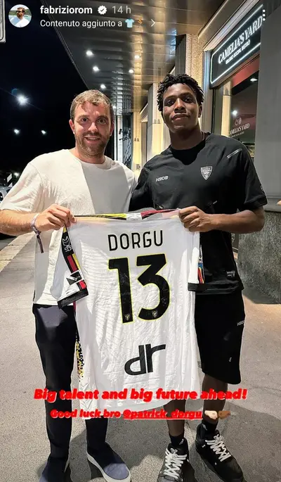 Romano con Dorgu