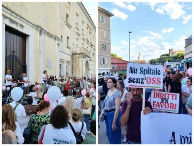 La manifestazione di Sessa