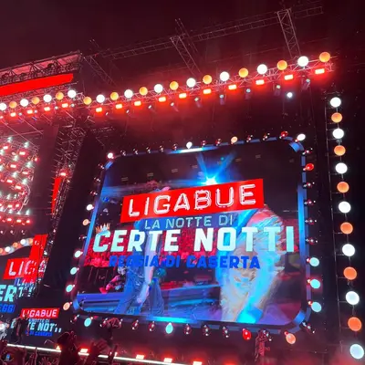 Grande spettacolo di Ligabue a Caserta