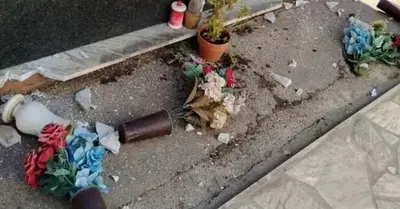 Atti vandalici al cimitero di Carinola
