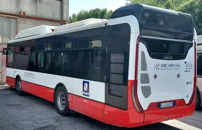 Un autobus dell'Air Campania