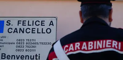 L'intervento dei carabinieri