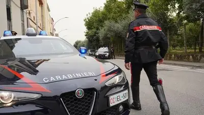 L'arresto dei carabinieri