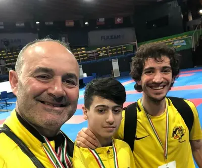 Il campione Domenico Bamundo
