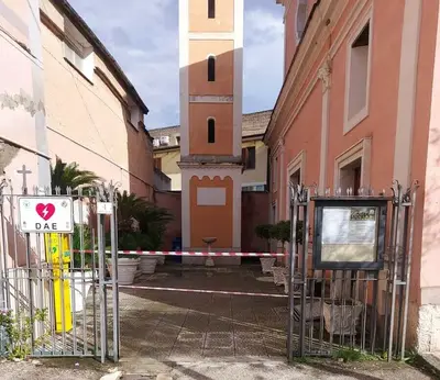 Chiusa la chiesa di San Vincenzo Martire