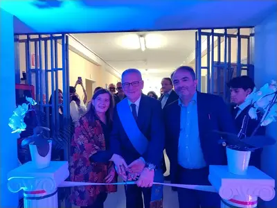 L'inaugurazione al Liceo Don Gnocchi
