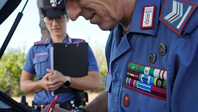 Le indagini dei carabinieri