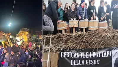 Grande entusiasmo per il Carnevale di San Felice a Cancello