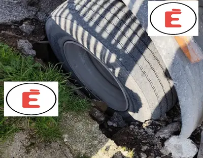 Camion finisce in una voragine