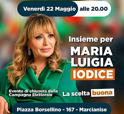 La candidata a sindaca Maria Luigia Iodice