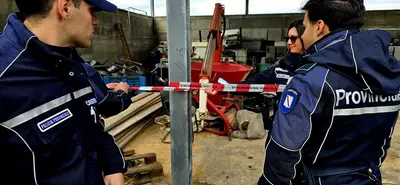 L'operazione della polizia provinciale