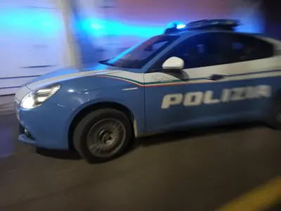 L'arresto della polizia