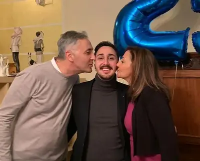 La coppia insieme al figlio morto in un incidente