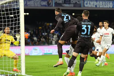 La partita di Coppa Italia contro il Cagliari