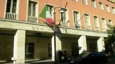 La sede del Genio civile di Caserta