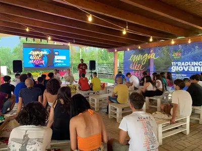 Un momento dell'incontro a Maiano di Sessa Aurunca