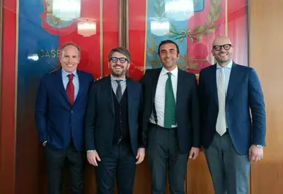 Il gruppo Lega Caserta
