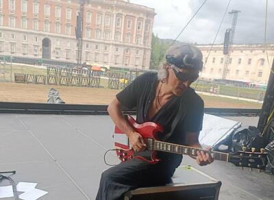 Luciano Ligabue in concerto a Caserta