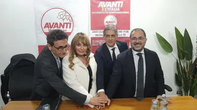 Maria Luigia Iodice e l'assessore Maraio