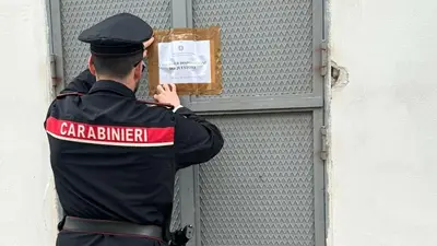 I carabinieri chiudono il bar