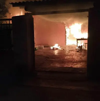 Fiamme in abitazione, paura a Carinola