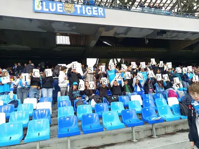 I ragazzi dell'Istituto Comprensivo "Gesuè" di San Felice a Cancello