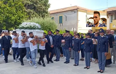 I funerali di Enzo Spagnuolo