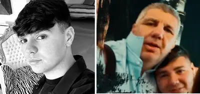 Alfredo Antonio e il padre Fabio