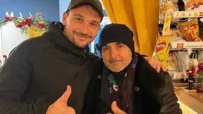 Mister Spalletti fa tappa nel Casertano per degustare una tazza di caffè