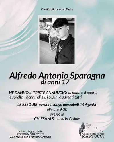 Il manifesto di Alfredo Antonio Sparagna