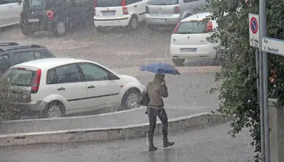 Maltempo in tutto il Casertano