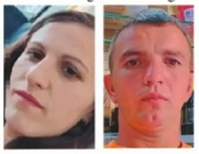 Lulzim Toci e la moglie Eleonor