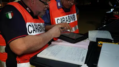 I controlli dei carabinieri