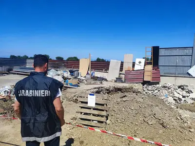 Blitz della Forestale a Trentola Ducenta