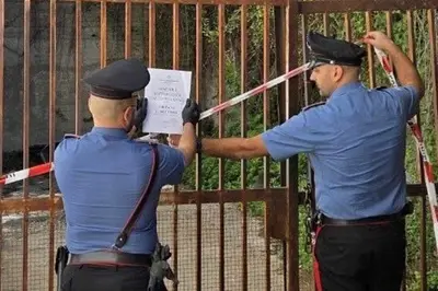 Sequestro di un'officina a Grazzanise