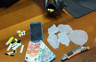 Il sequestro della droga