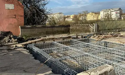 Lavori sul ponte Volturno