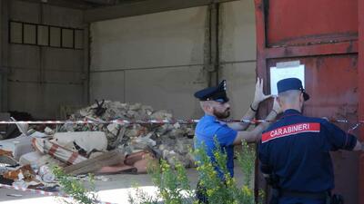 Il sequestro della discarica