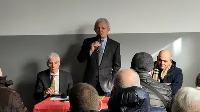 Un momento della presentazione del libro di Alberto Verrengia