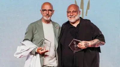 I pizzaioli Franco Peppe e Francesco Martucci