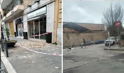 Danni per il maltempo a Caserta