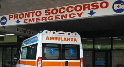 La donna trasferita al Trauma Center