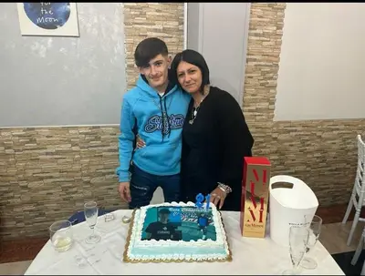 Vincenzo e la mamma di Ciro