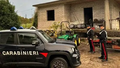Perquisizione nello stabile di Rocca d'Evandro