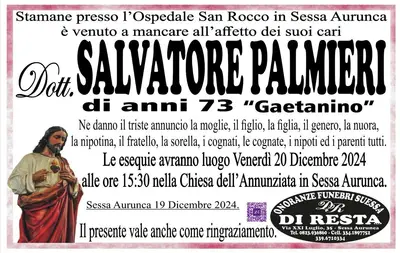 Il manifesto di Salvatore Palmieri