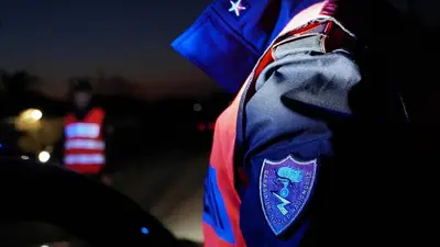 L'intervento dei carabinieri