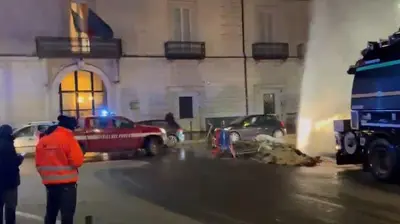 L'annuncio del sindaco