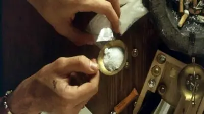 La droga trovata all'interno del "laboratorio"